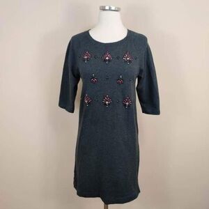 🌿 LOFT Dress Jewel Embellished Small